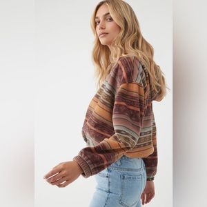 O'Neill Women's Kanya Superfleece Pullover Hoodie XS Nutmeg